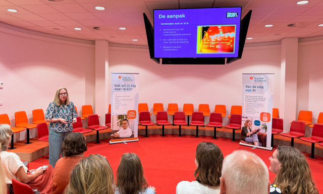 Digitale inclusie in de praktijk presentatie voor Divosa congres door Marjan de Jonge over Ruby